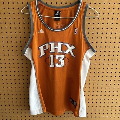 Camiseta deportiva RARA de los Phoenix Suns Steve Nash #13 para mujer talla grande NBA Adidas NBA4Her Foto 1 de 4
