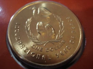 Australian 1986 $1 One Dollar Coin Uncirculated - Foto 1 di 2