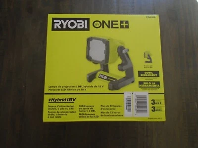 NUEVO" RYOBI 18V ONE+ Luz de Inundación LED Híbrida (PCL630B) P77 Foto 1 de 4