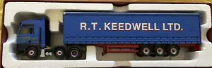 Corgi CC13423 R T Keedwell MAN TGA Curtainside - Picture 1 of 4