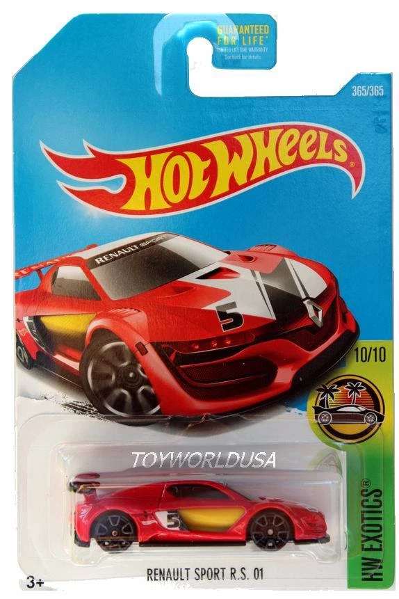 2017 Hot Wheels #365 HW Exotics Renault Sport R.S. 01 - Image 1 of 1
