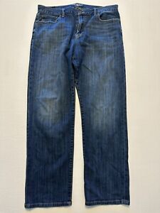 Lucky Brand 38 x 32 429 Classic Straight Dark Wash Flex Denim Jeans