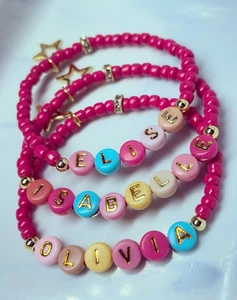 Personalised charm bracelets/ gifts for children - Picture 1 of 1