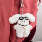 Pilot Long-Haired Rabbit Animal Cute Dolls Bag Keychain Niche Plush Keys Chain