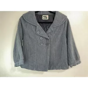 Volcom Stone Mod Women's Herringbone Tweed 9 to 5 Jacket Size S Fully Lined - Picture 1 of 5