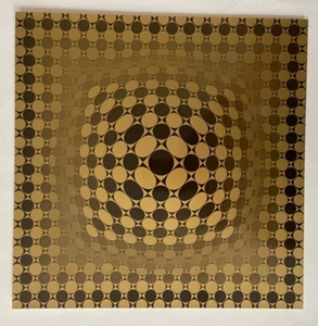 VICTOR VASARELY "VEGA-JG" 1967 SERIGRAPHIE - Picture 1 of 1