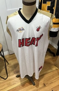 Vintage Miami Heat Gary Payton NBA Finals Majestic Basketball Jersey Mens 2XL - Picture 1 of 9