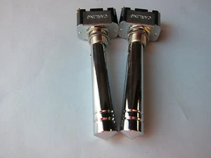 Lowrider hydraulics 2 Carling 3 prong witches & extensions with key, chrome - Imagen 1 de 10