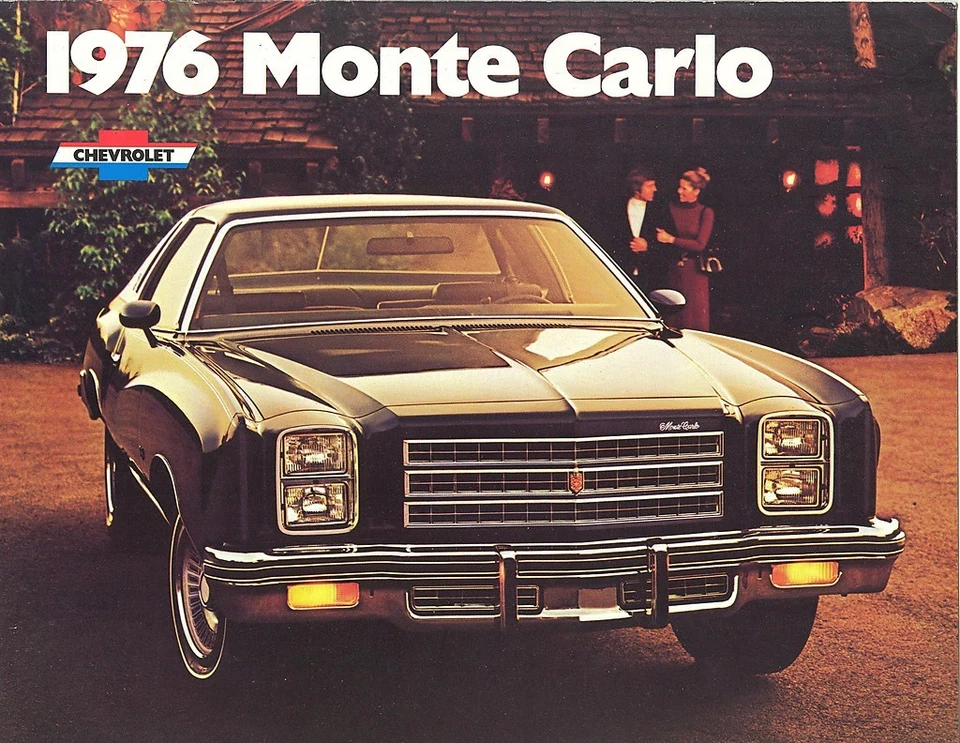 1976 Chevrolet Monte Carlo Coupe Landau Coupe NOS Sales Brochure - Image 1 of 1