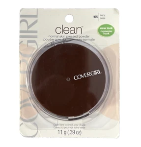 Covergirl Clean Normal Skin Pressed Powder, 105 Ivory - Picture 1 of 3