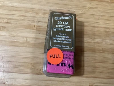 Carlson’s Choke Tube 20 Gauge for Browning Invector Plus Choke System NIB - Image 1 of 4