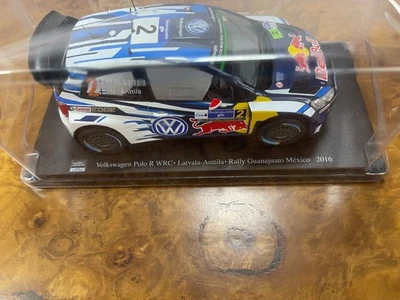 WRC 1/24 ALTAYA IXO VW POLO R  1st Rally Guanajuato Mexico 2016 Latvala-Antilla - Immagine 1 di 2