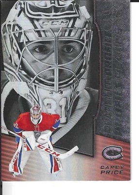 2017-18 UPPER DECK TIM HORTON'S #PP-2 "PLATINUM PROFILES" CAREY PRICE - Image 1 of 2