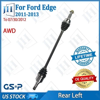 Eje CV conductor trasero izquierdo original para Ford Edge Lincoln MKX 2011 12 13 AWD Foto 1 de 4