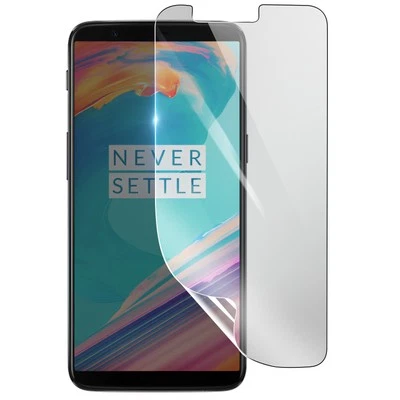 3mk, Salvadisplay per OnePlus 5T in idrogel anti-urto, Trasparente - Immagine 1 di 3