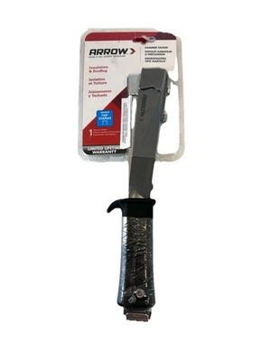 Grampos Arrow Slim Hammer Tacker 1/4 pol a 3/8 pol modelo HT55 - Imagem 1 de 4