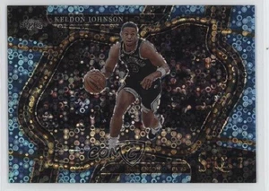Discoteca Panini Select Courtside 2022-23 azul claro Prizm/99 Keldon Johnson #254 - Imagen 1 de 4