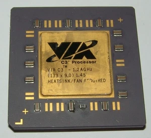 VIA C3 1,2 GHz CPU Nehemia+ C5P - Zdjęcie 1 z 3