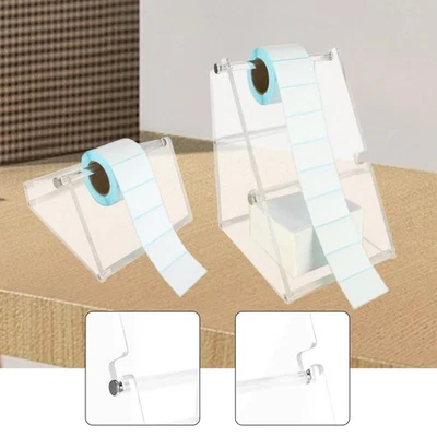 Etikettenhalter für Thermodrucker aus Acryl für Einzelhandelsgeschäfte, - Bild 1 von 2