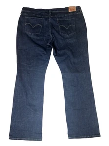 Levis 415 Classic Bootcut Womens Jeans Sz 24W Waterless Stretch Denim Blue - Picture 1 of 12