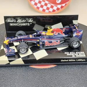 MINICHAMPS 1/43 Red Bull Racing RB6 Showcar 2010 Mark Webber #6 400100076 - Picture 1 of 7