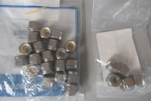 Swagelok Nuts 1/4" SS-402-1  Lot of 25 Compression for Tube Stainless Steel New - Picture 1 of 5