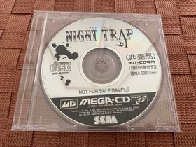 Mega CD Night Trap NIGHT TRAP Mega DrIVe MEGACD MEGA DRIVE GENESIS DEMO Japan 2g