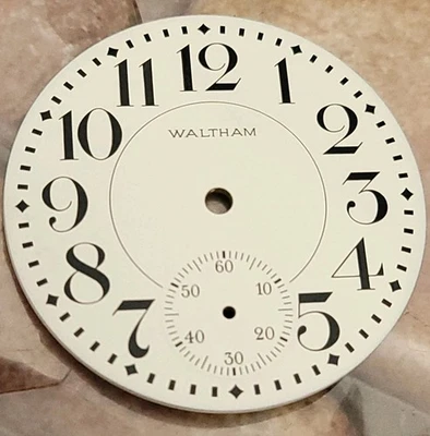 UA3 WALTHAM 16s карманные часы M 1862 или 1908 отличном циферблате ноги @ 57,6 18,2 38,8 - Изображение 1 из 4