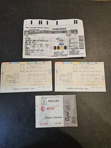 4 Biglietti Stadio Calcio ac Milan - Foto 1 di 2