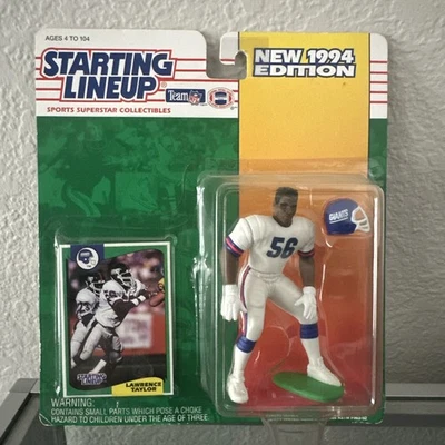 Kenner 1994 alineación inicial Lawrence Taylor (hof) New York Giants - nuevo Foto 1 de 4