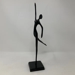 IKEA Vintage Bodrul Khalique Ballerina Statue - Elegant Black Dancing Lady - Picture 1 of 6