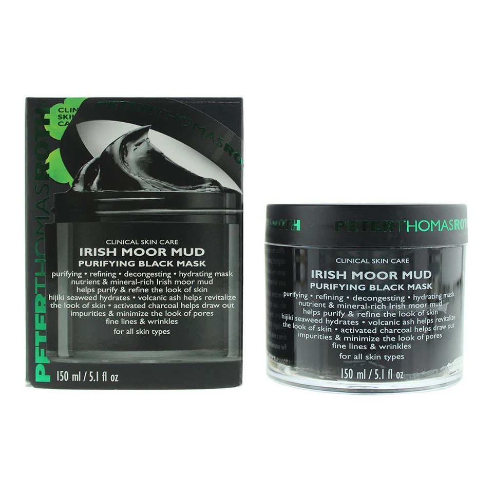 Peter Thomas Roth Irish Moor Mud Purifying Black Mask 150ml For Women - Image 1 of 1