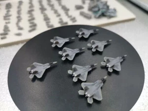 8pz 1/350/700 mini caccia US Air Force F22 dipinto a mano modello finito  - Foto 1 di 5