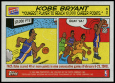 2003 Topps Kobe Bryant Bazooka Comic #8 NM Los Angeles Lakers