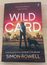 SIMON ROWELL. WILD CARD. VGC. 9781922458728