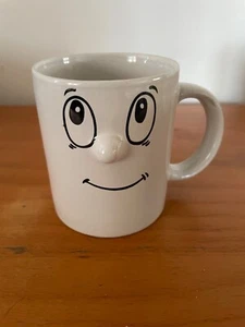 VINTAGE ATICO COFFEE CUP 3D FUNNY FACE GOOGLY EYES - Picture 1 of 4