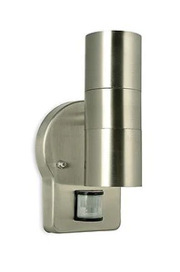 Nartel - Double Up Down Adjustable Wall Light with PIR - 80041 - Picture 1 of 1