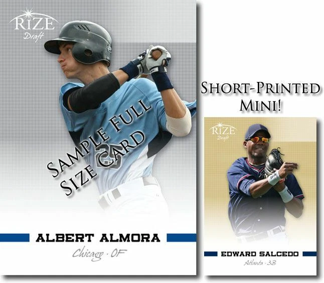 EDWARD SALCEDO 2012 Rize Draft Rookie MINI GOLD Paragon RC #/100 - Image 1 of 1