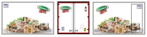 Grafica adesiva "Amadori" x Mb sprinter herpa 013062 furgone frigo 1/87 - Foto 1 di 2