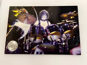 Tarjeta coleccionable de fotos de actuación de la gira de la dinastía Peter Criss de KISS Rock Band - Imagen 1 de 7