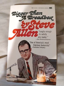 Bigger than a breadbox by Steve Allen signed by Jayne Meadows - Picture 1 of 3