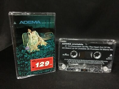 Adema Unstable Cassette Tape (BMG Thailand 2003) - Image 1 of 4
