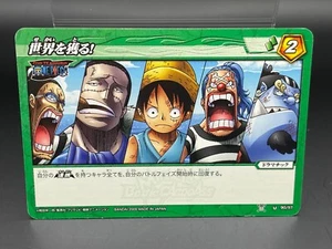 ONE PIECE Galdino Crocodile Luffy Buggy Jimbei Miracle Battle CARDDASS Japan - Picture 1 of 6