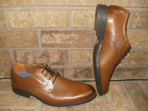 NUOVA COLLEZIONE CLARKS TILDEN PUNTA LISCIA OXFORD UOMO 12 M MARRONE INDIA MSRP $110