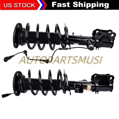 Pair Front Left Right Air Shock Absorber Struts For Lincoln Continental 2017-20 - Image 1 of 4