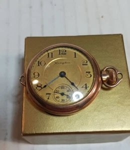 Vintage Hampden Molly Stark Gold Filled Pocket Watch Dueco Gold Filled  Not Runn - Picture 1 of 11