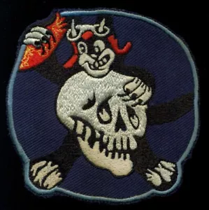 USAF Tactical Air Command Firepower Demonstration Team 1952 Weapons Patch CT4 - Picture 1 of 2
