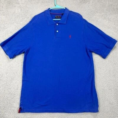 Camisa Payne Stewart Adulto Grande Polo Azul Logo Rugby Golf Golf Atlética Para Hombres Foto 1 de 4