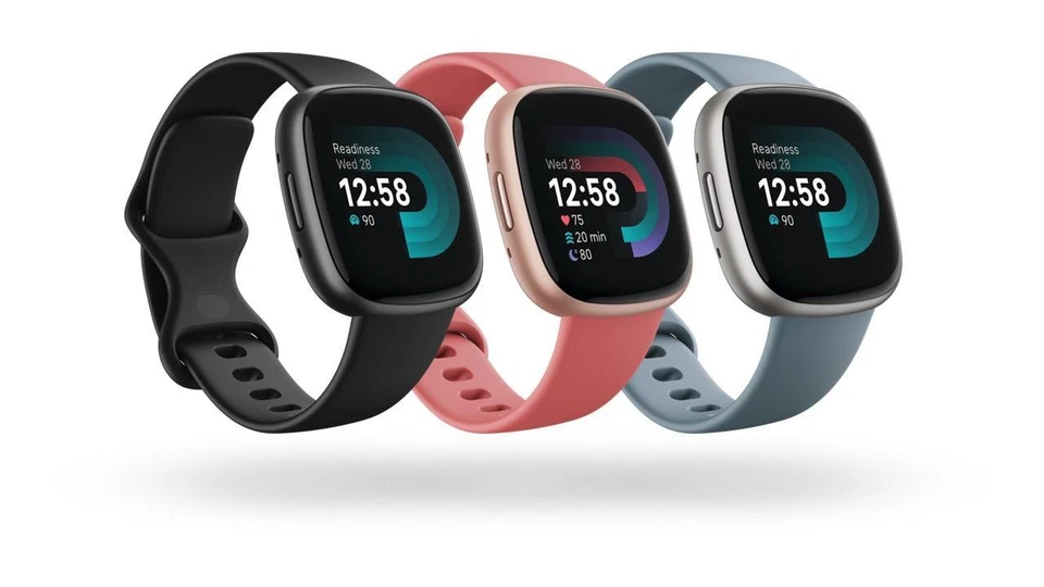 Google Fitbit  Versa 4 Smartwatch, GPS, Bluetooth, Heart Rate, Fitness Tracker - Image 1 of 1