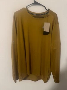 Camiseta deportiva Nike Element Dri-Fit bronce para hombre - talla S, M, L, XL, 2XL NUEVO CON ETIQUETAS - Imagen 1 de 8